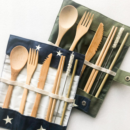 Nomad Bamboo Cutlery Set