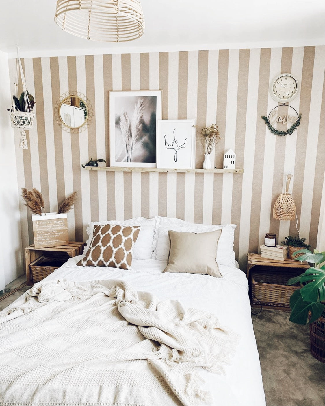 Solana Ayana Rattan Lampshade – Small