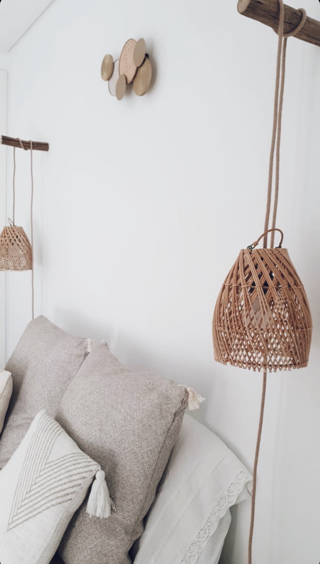 Solana Ayana Rattan Lampshade – Small