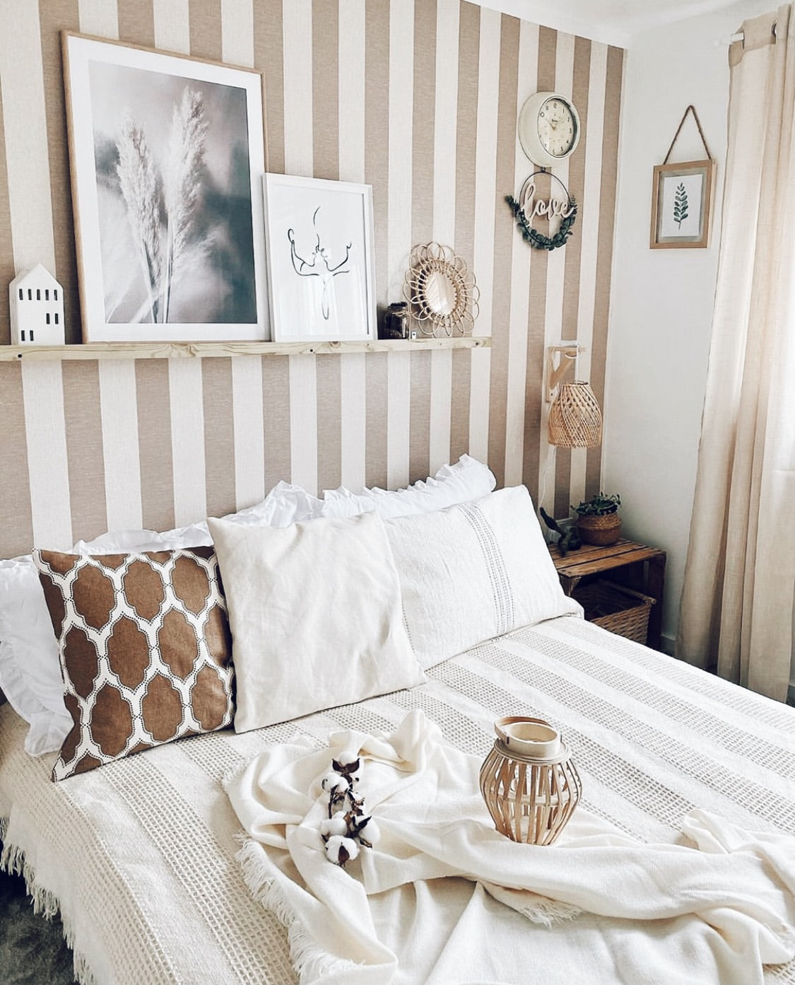 Solana Ayana Rattan Lampshade – Small