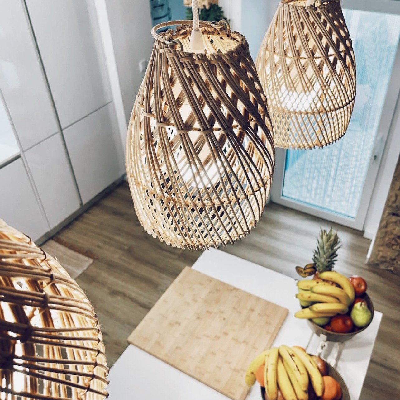 Solana Ayana Rattan Lampshade – Small