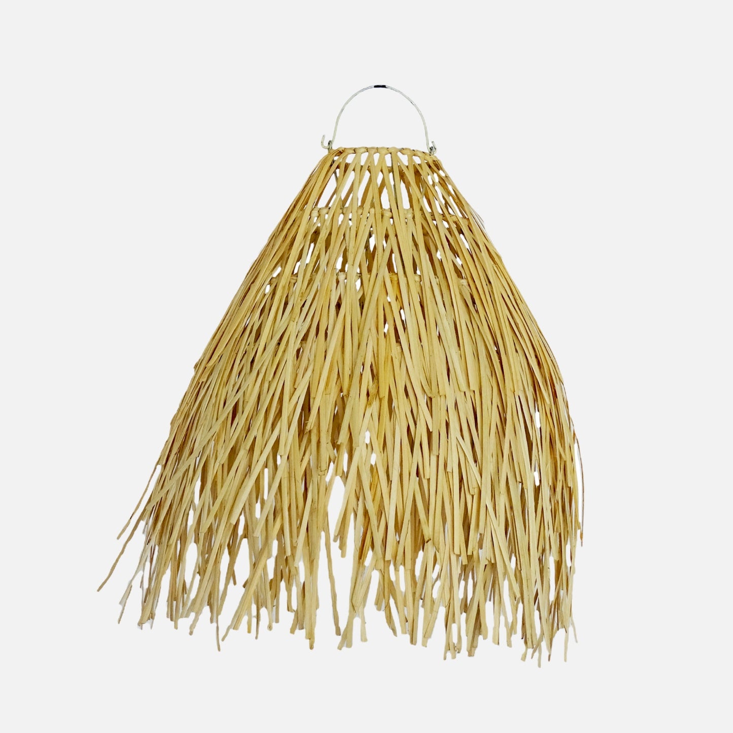 Rosty Rattan Lampshade